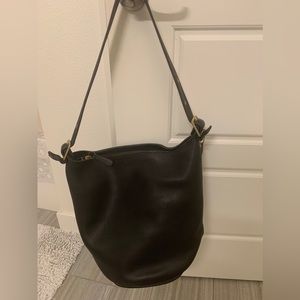 Vintage coach black purse bag